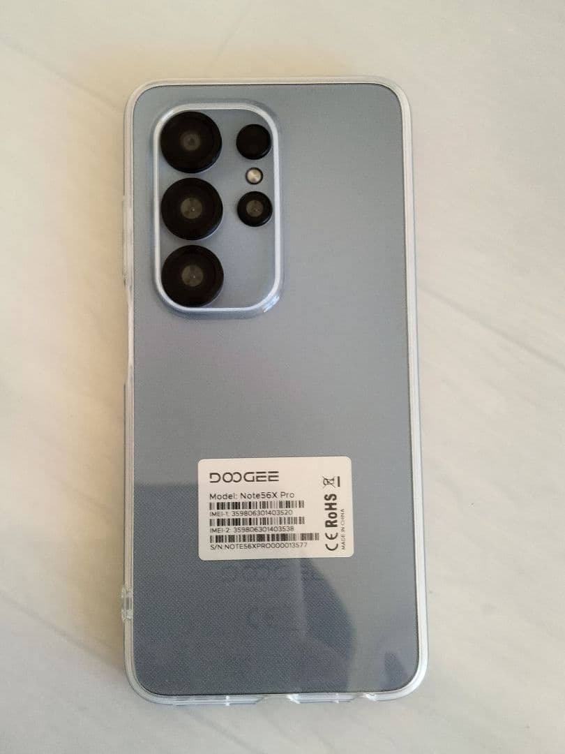 フリーフォン DOOGEE Note56X Pro ブルー