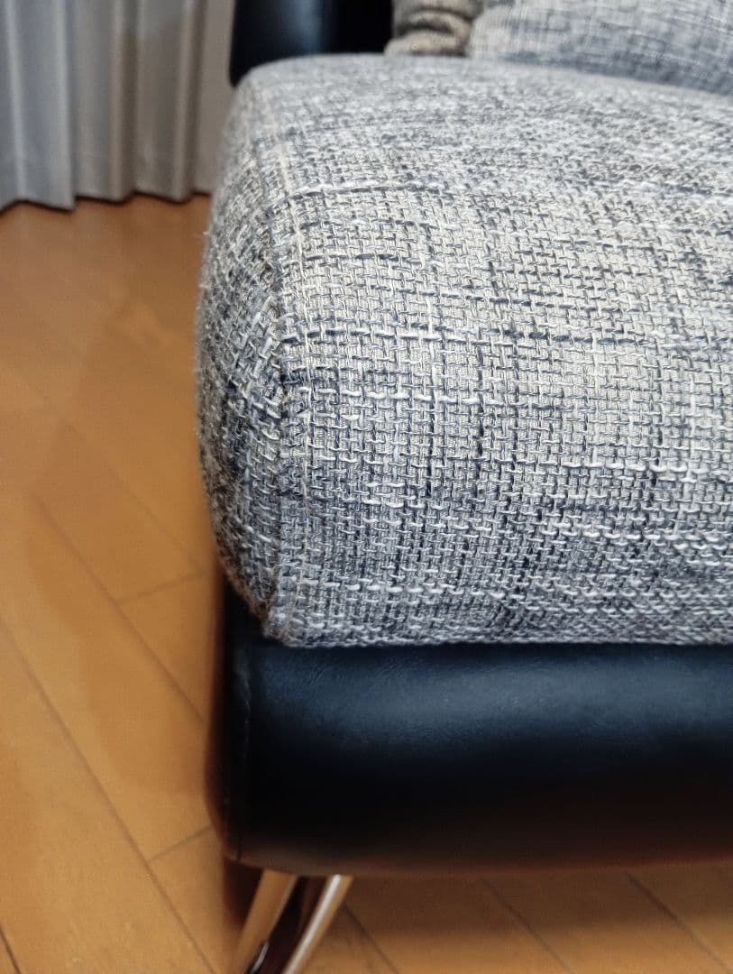 【年末セール】アルモニアARMONIA Bellacurvaソファグレーブラック