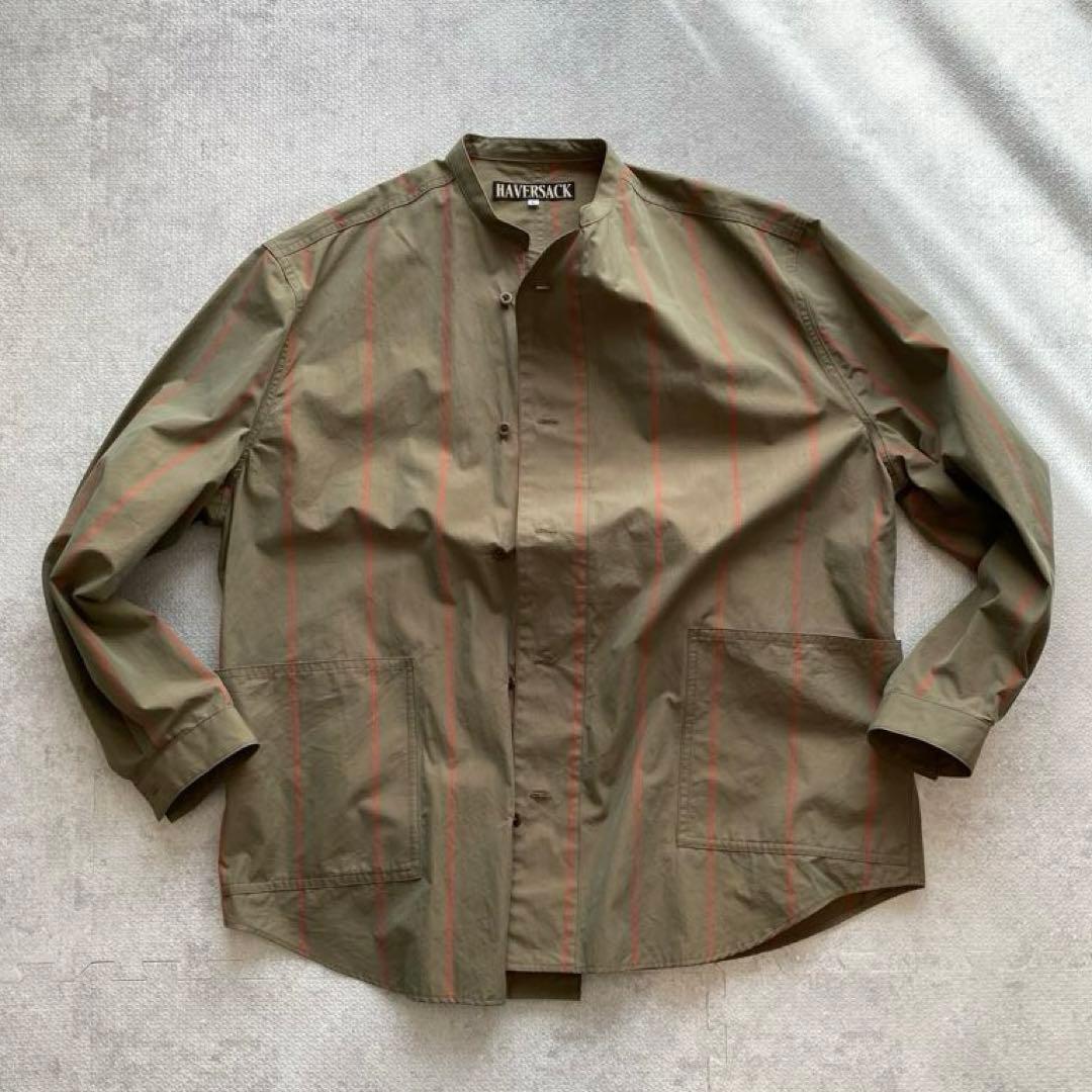 haversack ハバーサック　ドメブラ　L ノーカラー　ジャケット