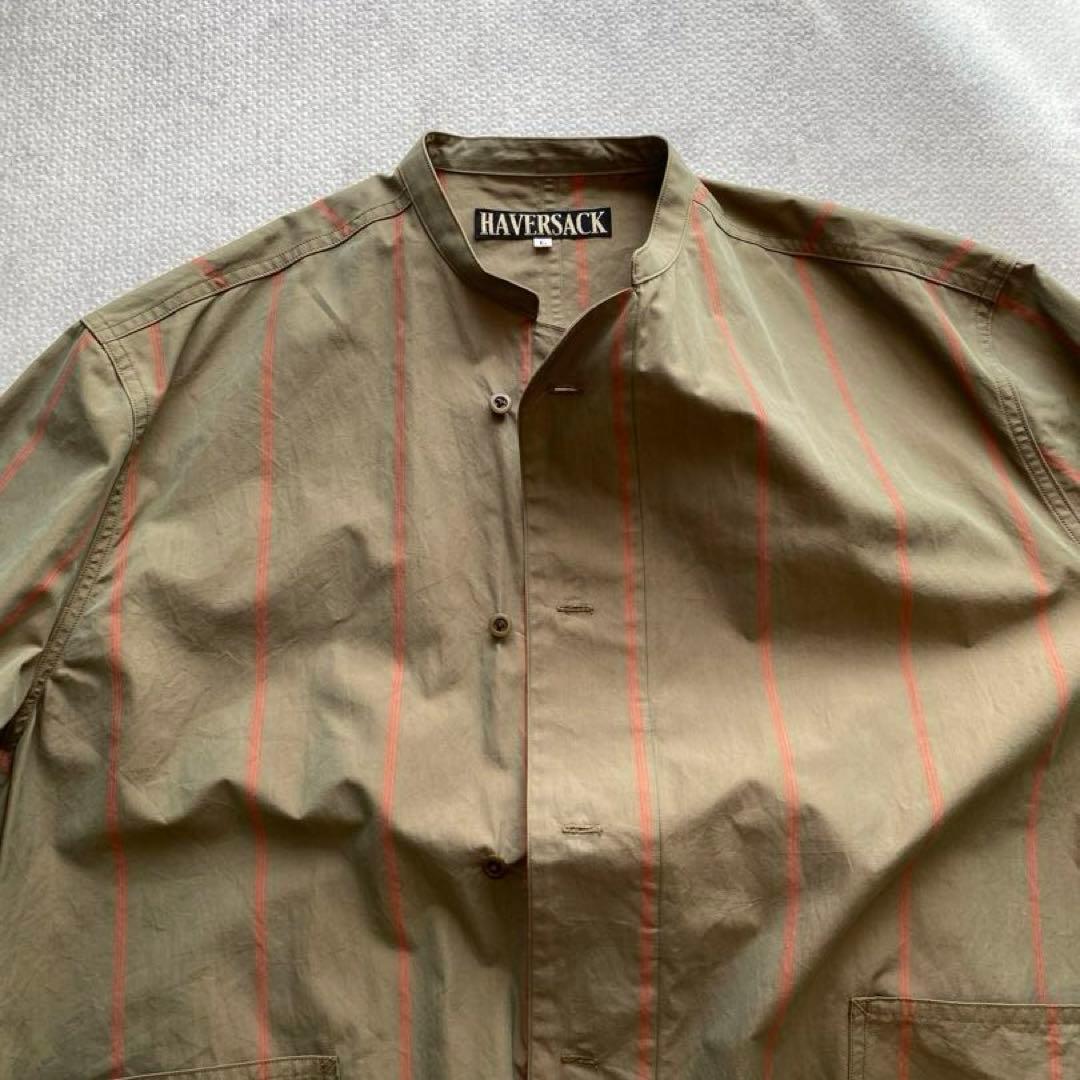 haversack ハバーサック　ドメブラ　L ノーカラー　ジャケット