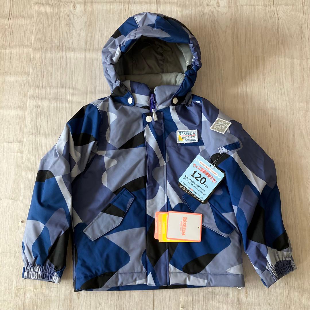 10E✨新品✨RESSEDA✨スキーウェア 上下セット キッズ120
