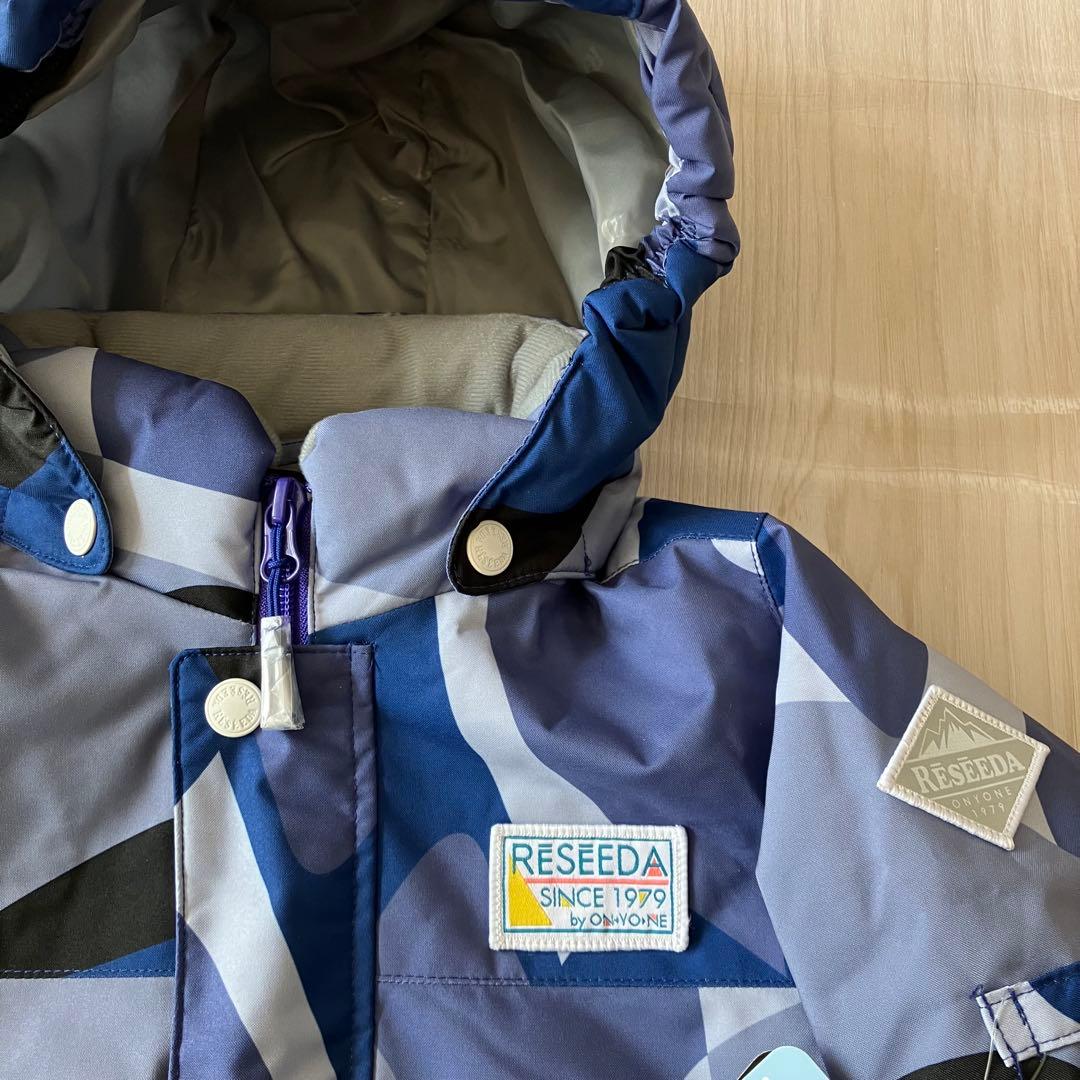 10E✨新品✨RESSEDA✨スキーウェア 上下セット キッズ120