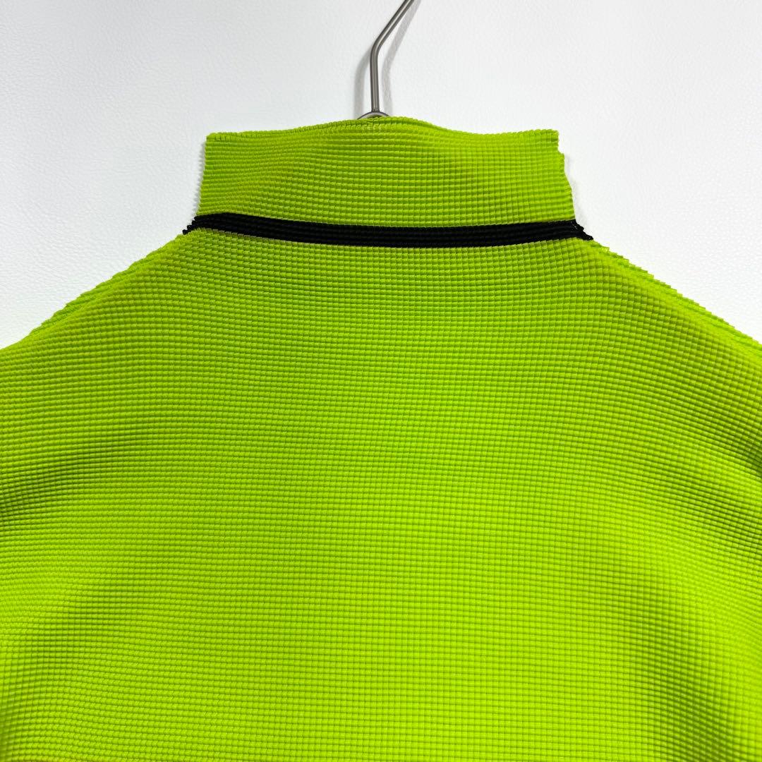 【美品】me ISSEY MIYAKE カットソー ワッフルプリーツ ハイネック