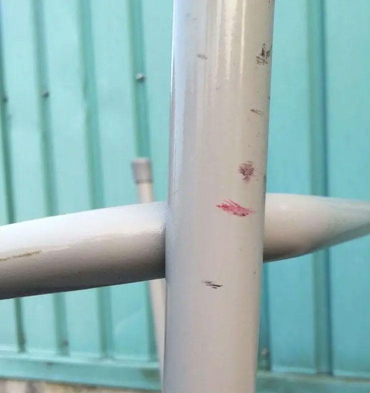 【ねこさま配達】 ２セット　中学校椅子　中古　学校机