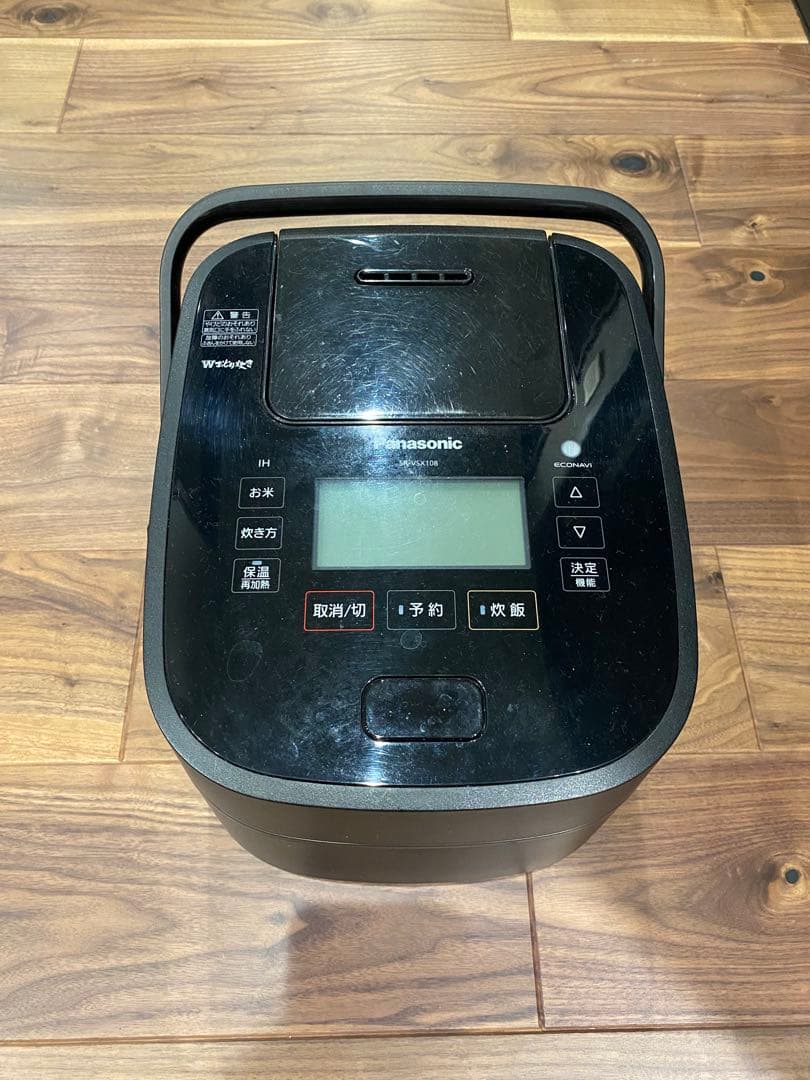 中*！様 パナソニック SR-VSX108 IHジャー 炊飯器 2018年製