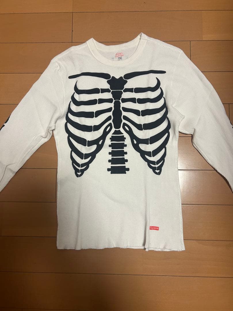 トップス Supreme x Hanes Bones Thermal Crew
