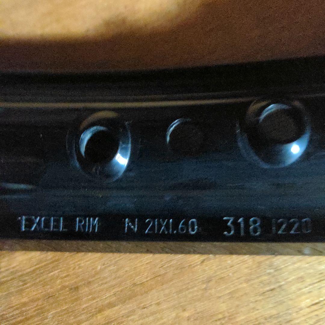 EXCEL Rim 19x1.85 　21x1.60　36H （訳あり）