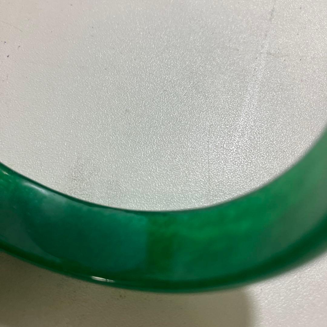 翡翠のバングルセット　ブレス3個　指輪1個