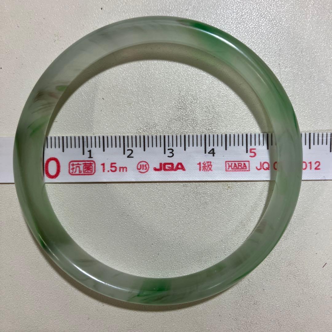 翡翠のバングルセット　ブレス3個　指輪1個