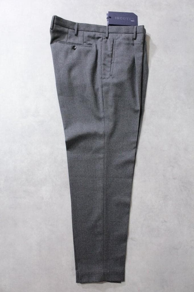 INCOTEX★新品5.5万円インコテックス テクノウール1プリーツパンツ52