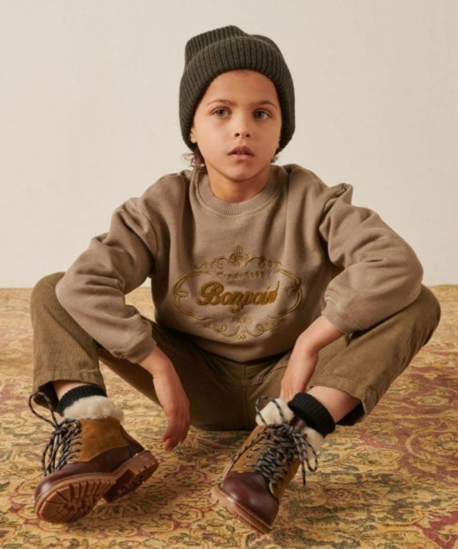 bonpoint sweatshirt 12A 新品未使用タグ付き