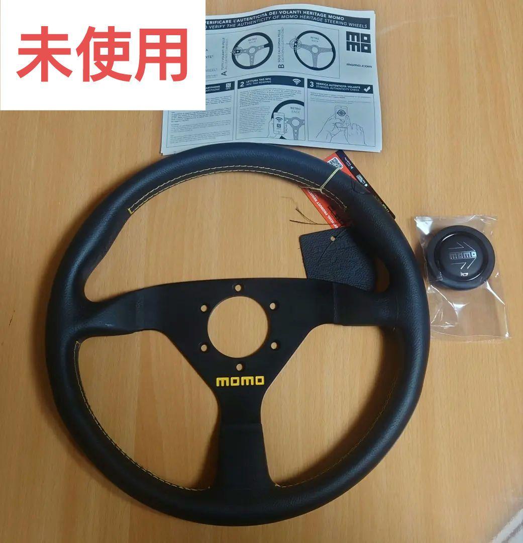 MOMO ステアリング ヴェローチェレーシング 32パイ BK V2　おまけ付き