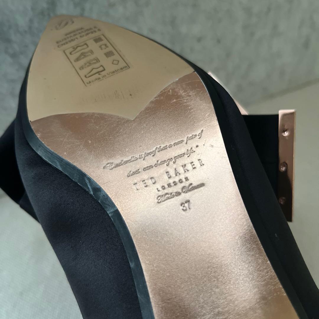 ted baker リボン ノーヒール ミュール