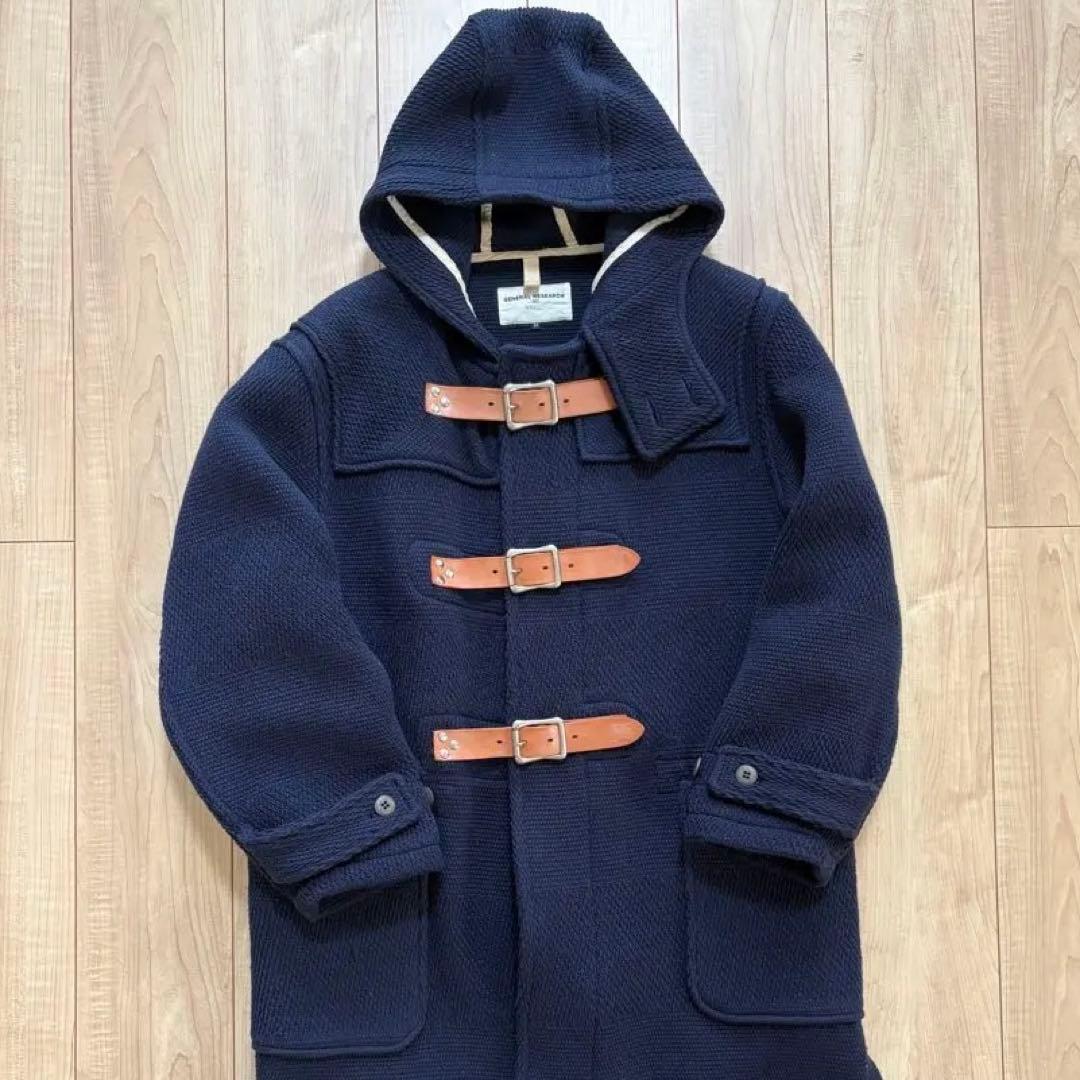 ジェネラルリサーチ　ダッフルコート　ネイビー