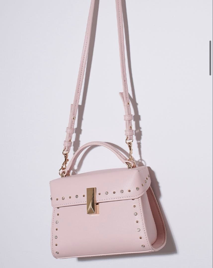 CELFORD 【リュタン】ビジュースタッズポシェット PINK