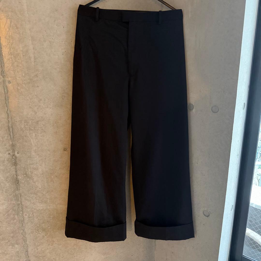 パンツ Martin Margiela 19aw BLACK slacks