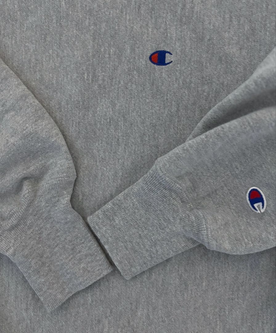 【Mサイズ】チャンピオン リバースウィーブ 90s メキシコ製　目あり