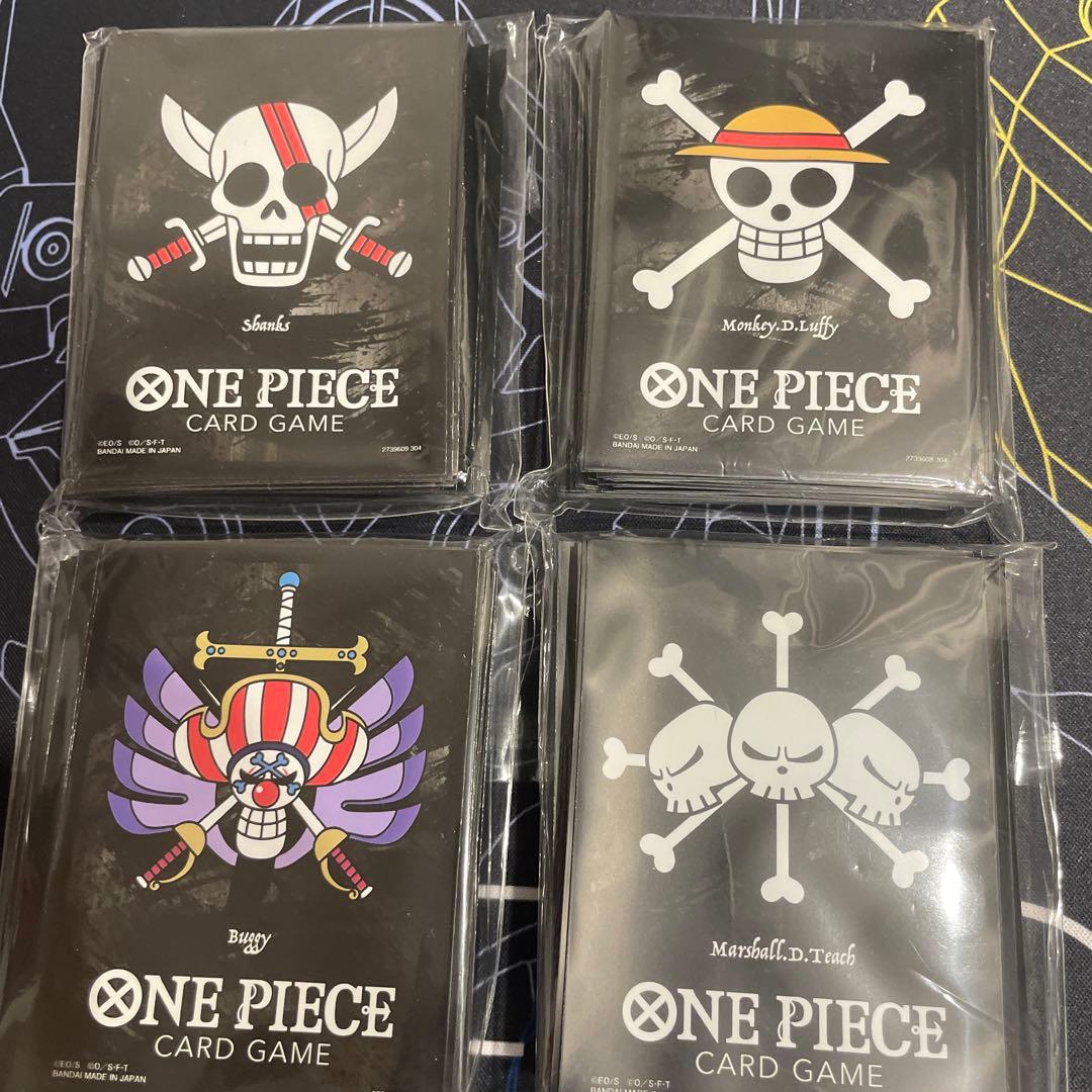 ワンピースカードゲーム リミテッドカードスリーブ プレミアムマット 4種セット