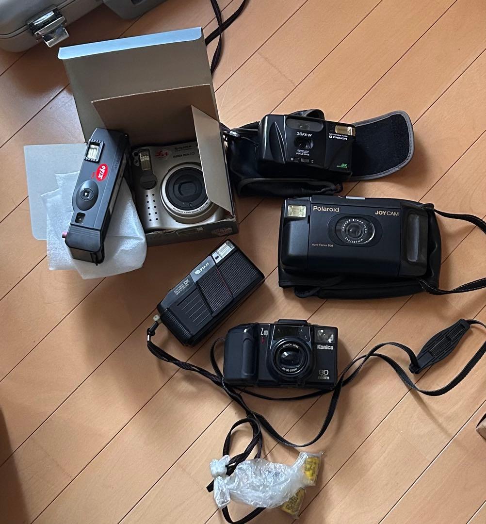 Canon アルミ アタッシュケースとカメラ6個