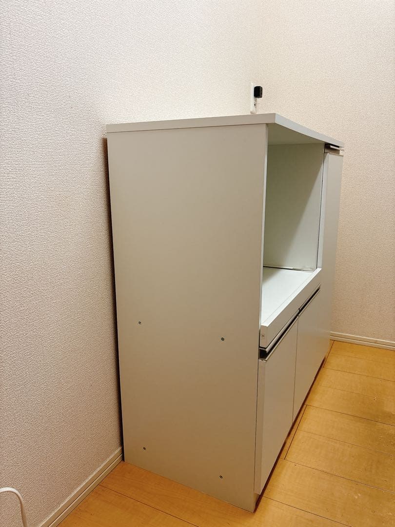 ニトリ　レンジ台　フォルムN ホワイト