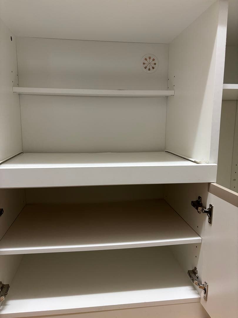 ニトリ　レンジ台　フォルムN ホワイト