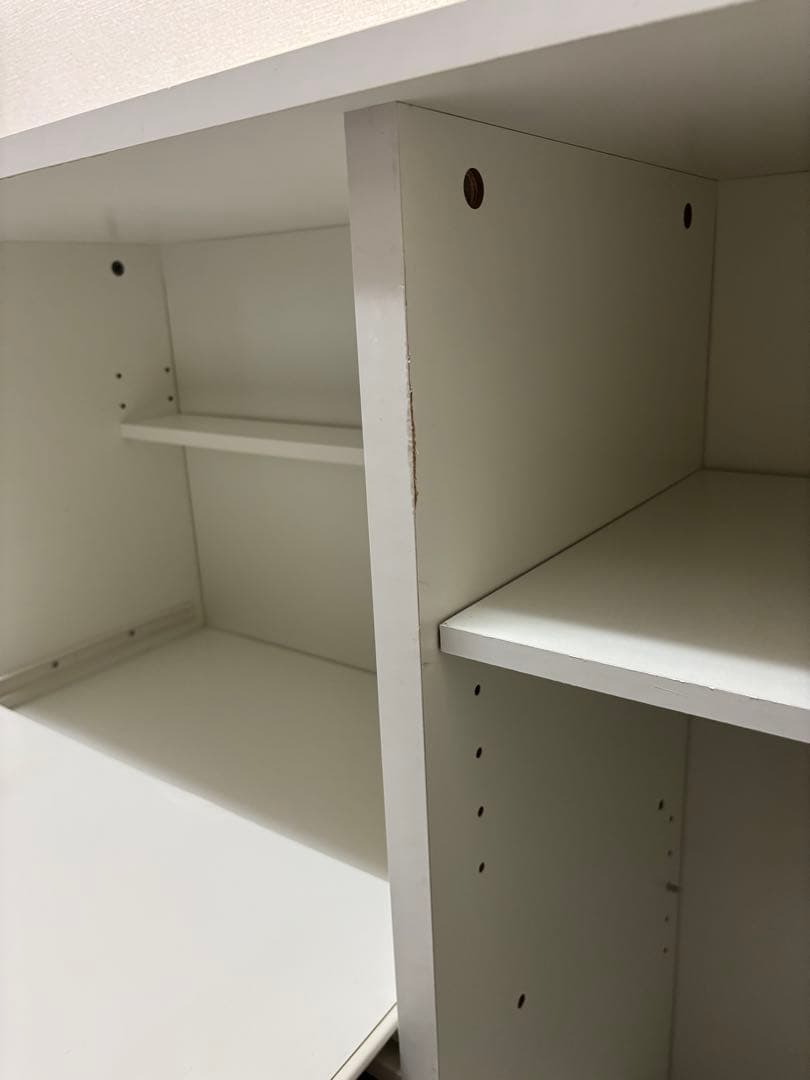 ニトリ　レンジ台　フォルムN ホワイト