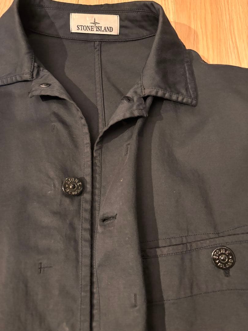 STONE  黒 ミリタリージャケット