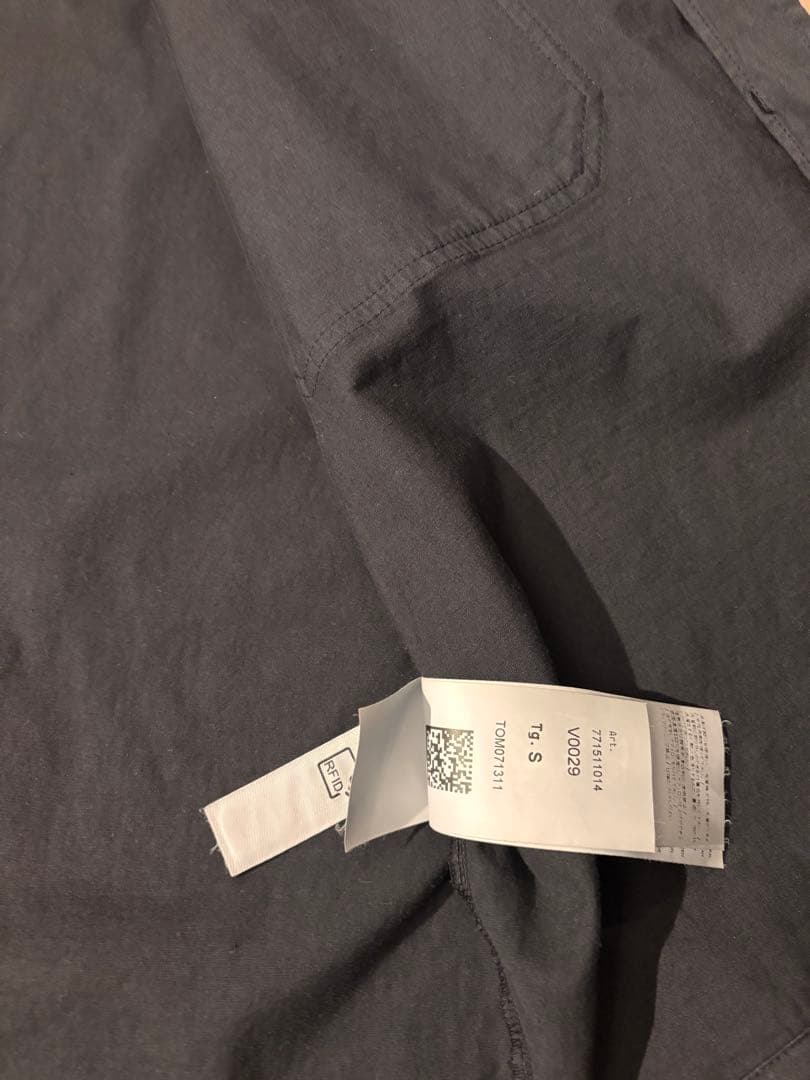 STONE  黒 ミリタリージャケット