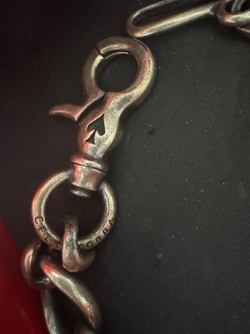 希少 CELT&COBRA 1st ウォレットチェーン Argent Gleam