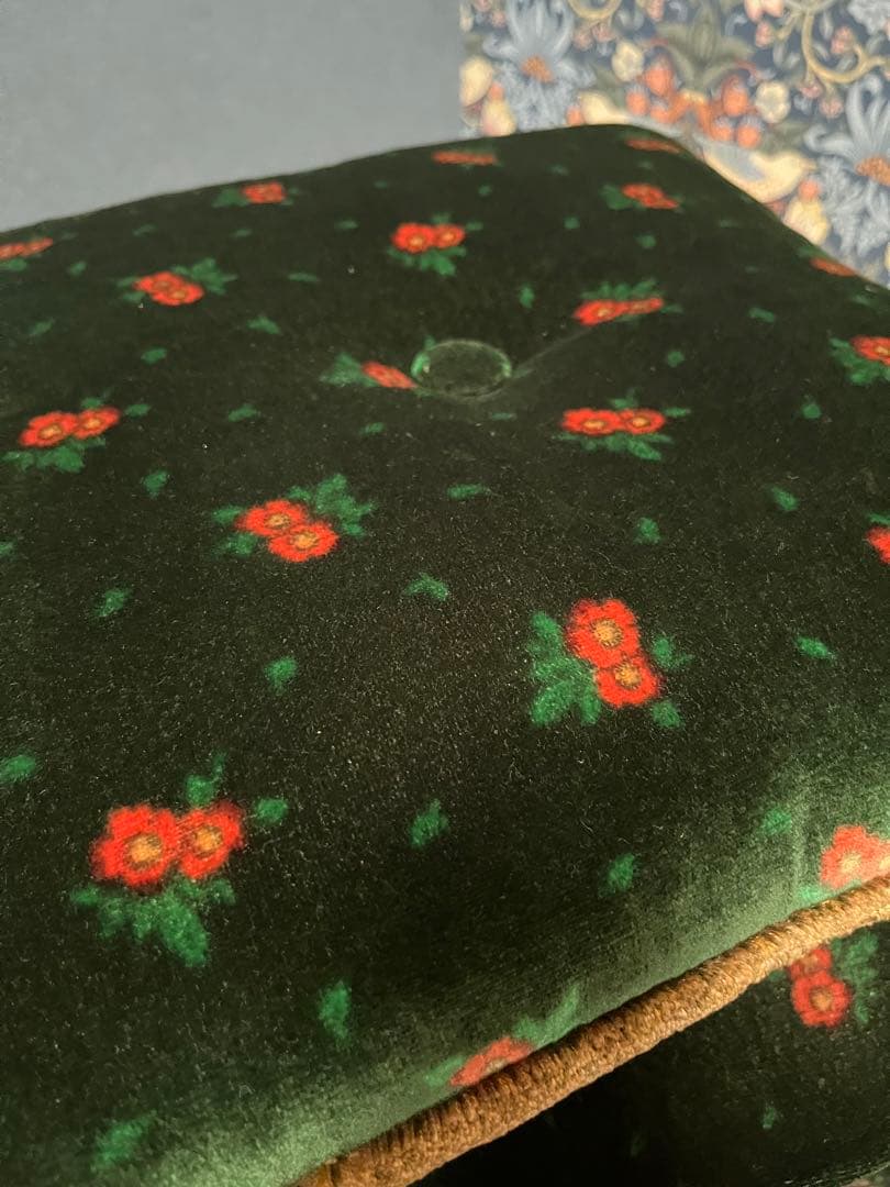 n's close＊スツール オットマン クッション付 アンティーク