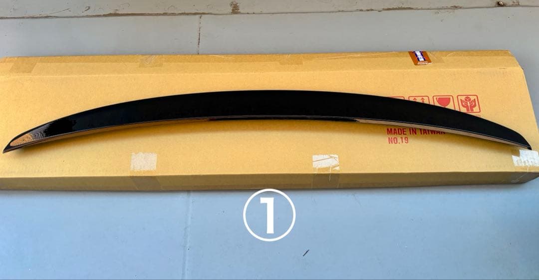 NDロードスター用　マツダスピード　リアスポイラー　ブリリアントブラック