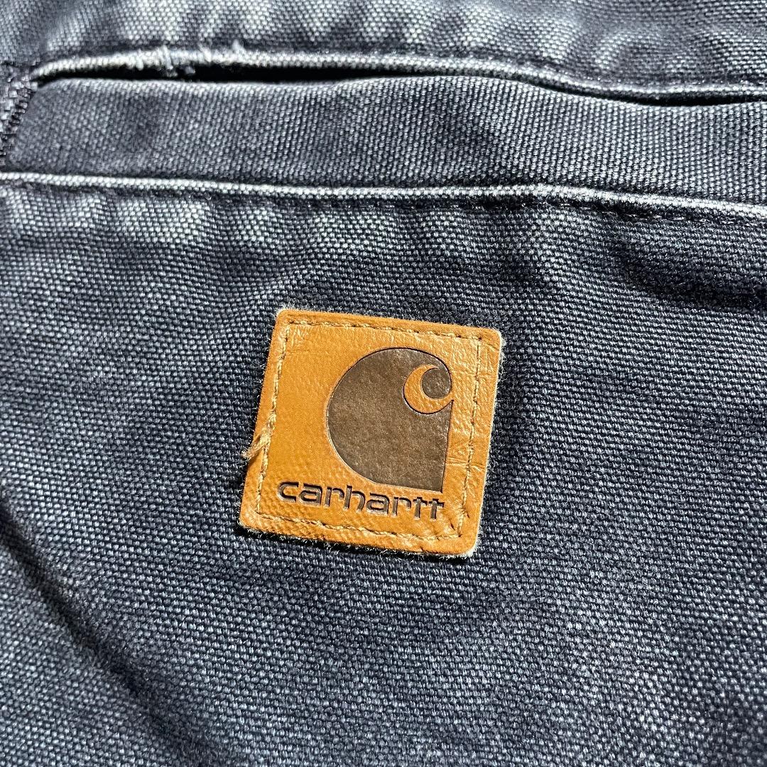 00s メキシコ製 ブラック カーハート デトロイトジャケット ダックXL