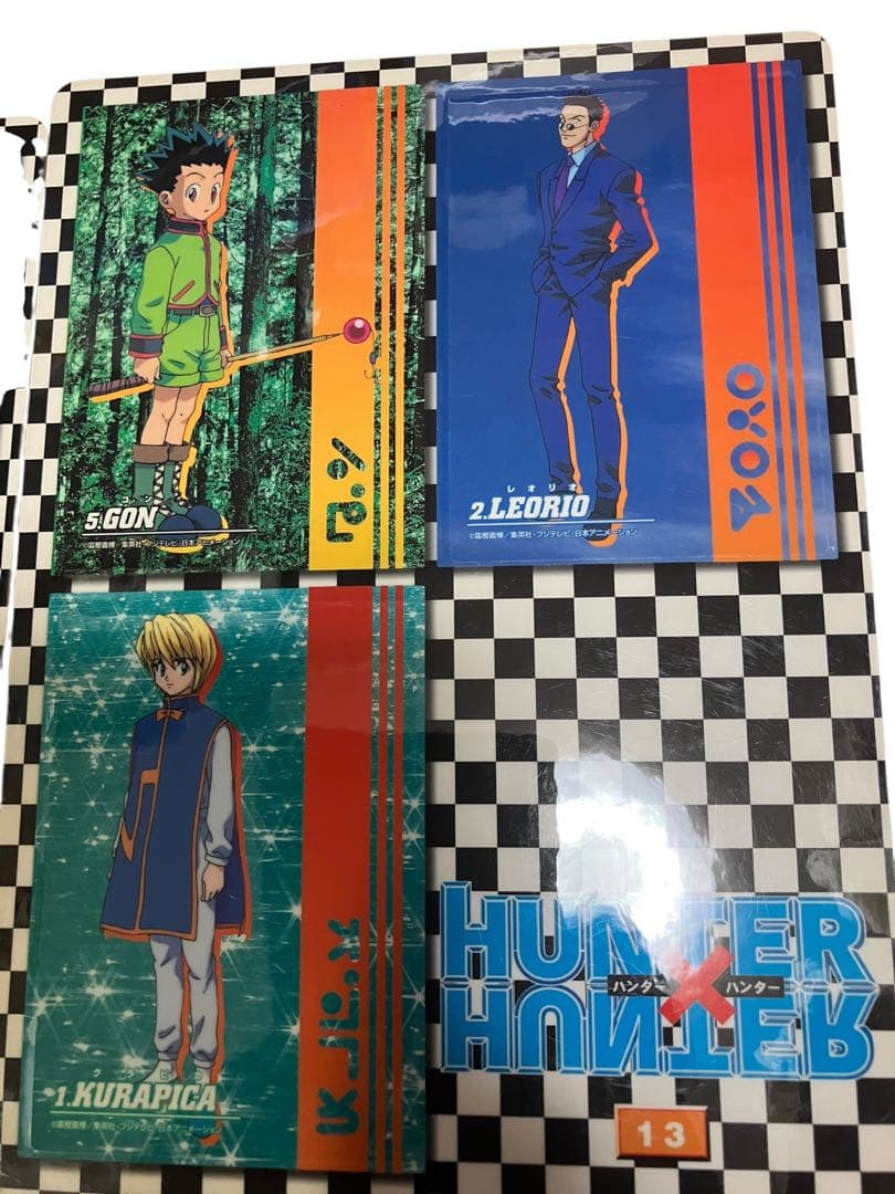 HUNTER×HUNTER ジャンボカードダス ポストカード　10枚セット　レア