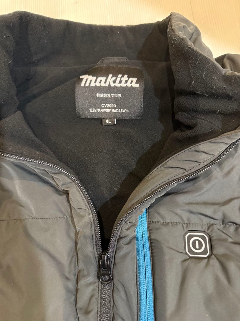 Makita CV202D ベスト 希少サイズ4L マキタ　暖房ベスト
