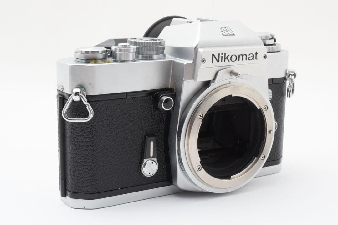 新品級 NIKON Nikomat EL シルバー モルト新品交換済 B774
