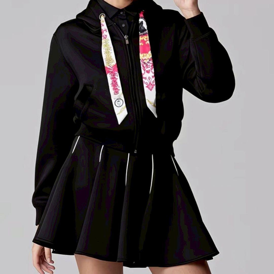 新品　UTAA　ユタ　ゴルフ　トップス＆スカートセット　ブラック　M