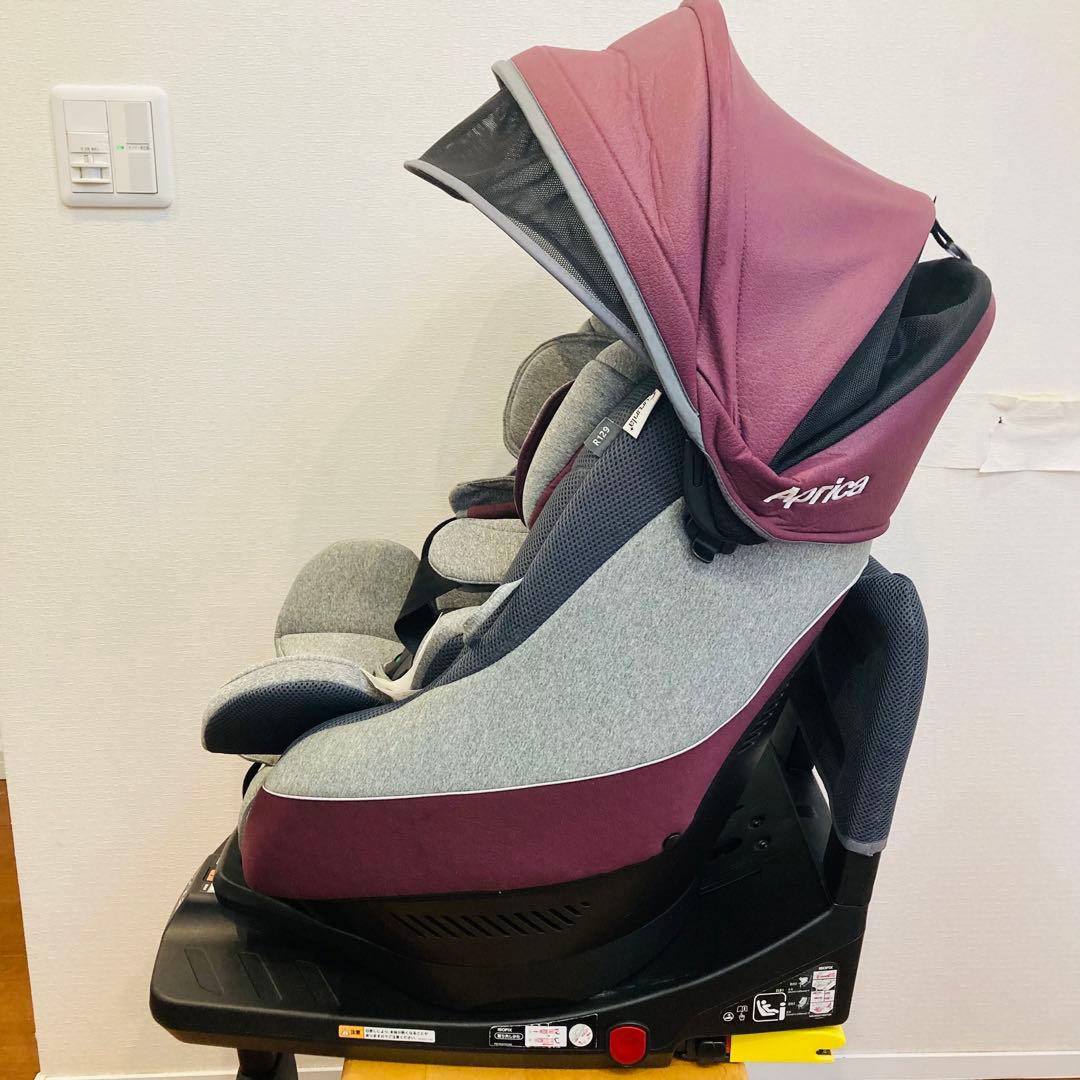【美品】アップリカ クルリラ プラス ISOFIX対応 R129