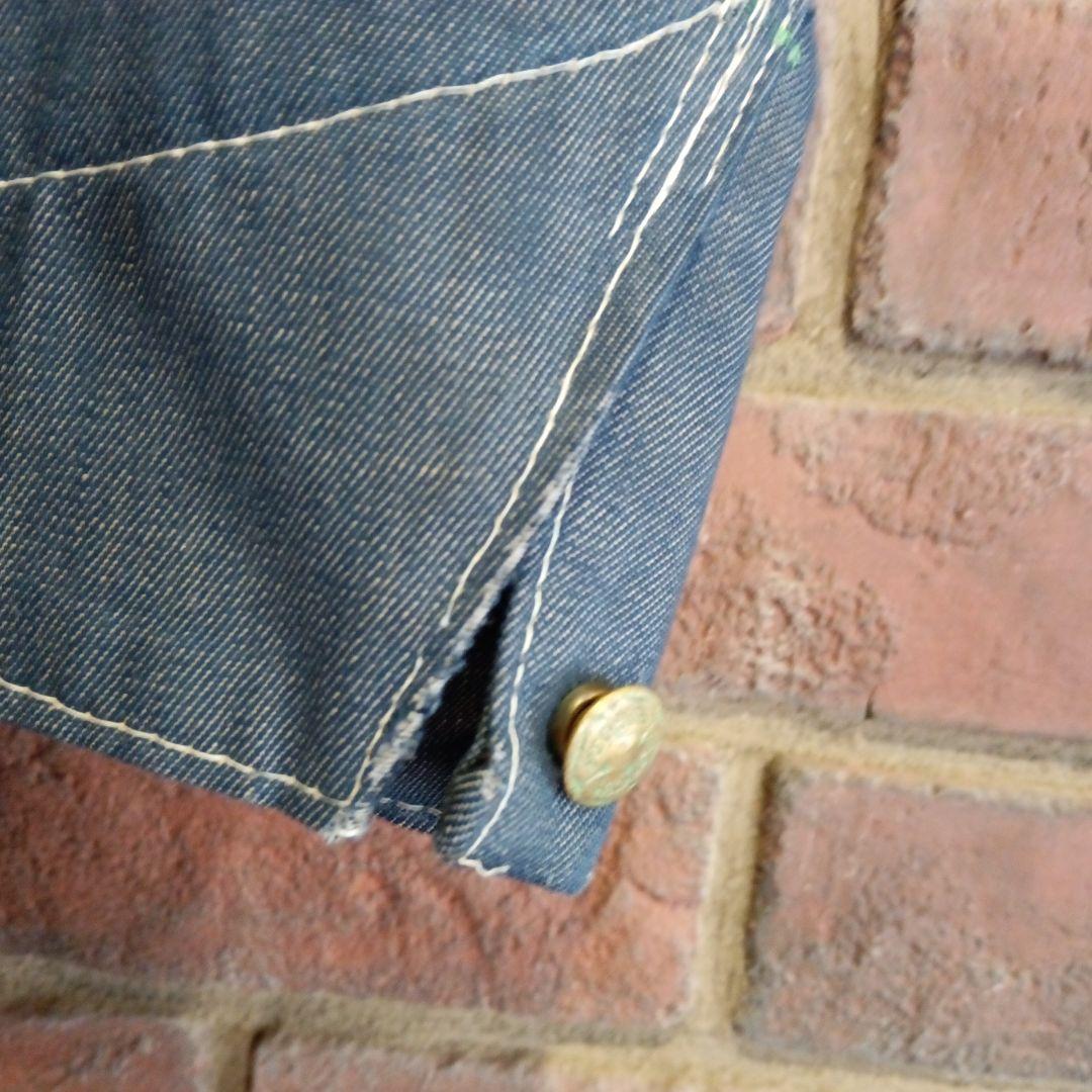 r*a様 【希少60s乳首ボタン】OshKosh USA製 カバーオール ビンテ