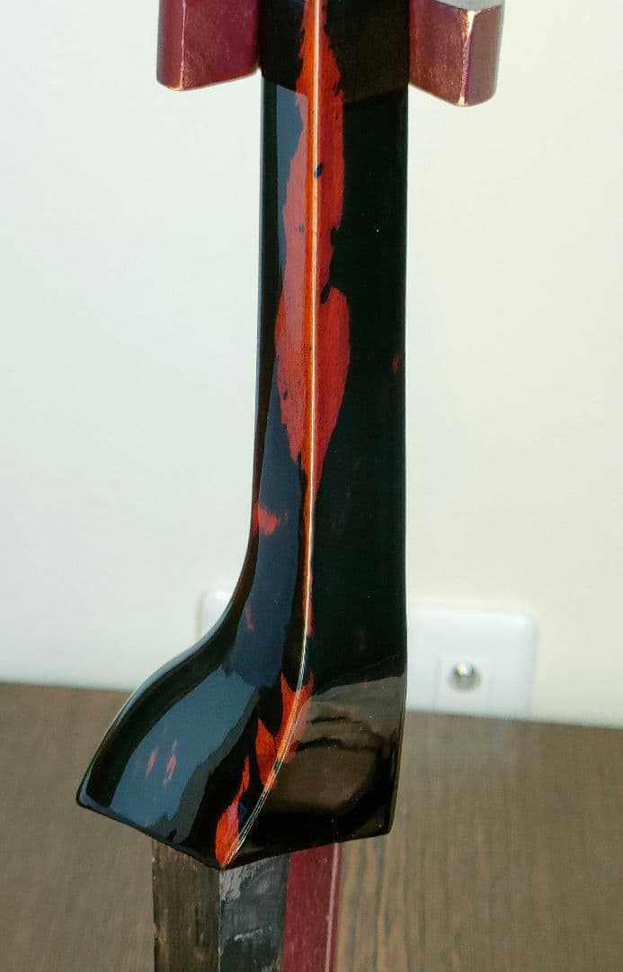 6B 名工平良昌則氏作 八重山黒木ウジラミ材 与那城型三線