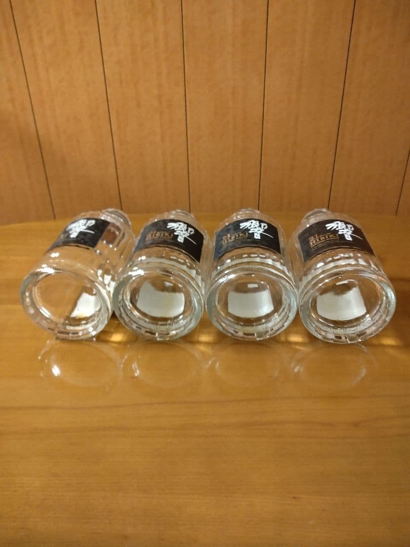 響 21年ウイスキー 4本セット　空びん
