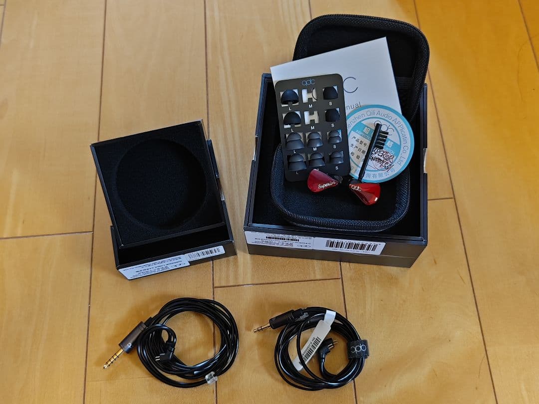 Hiby R6 デジタルオーディオプレーヤー　qdc イヤホン セット品