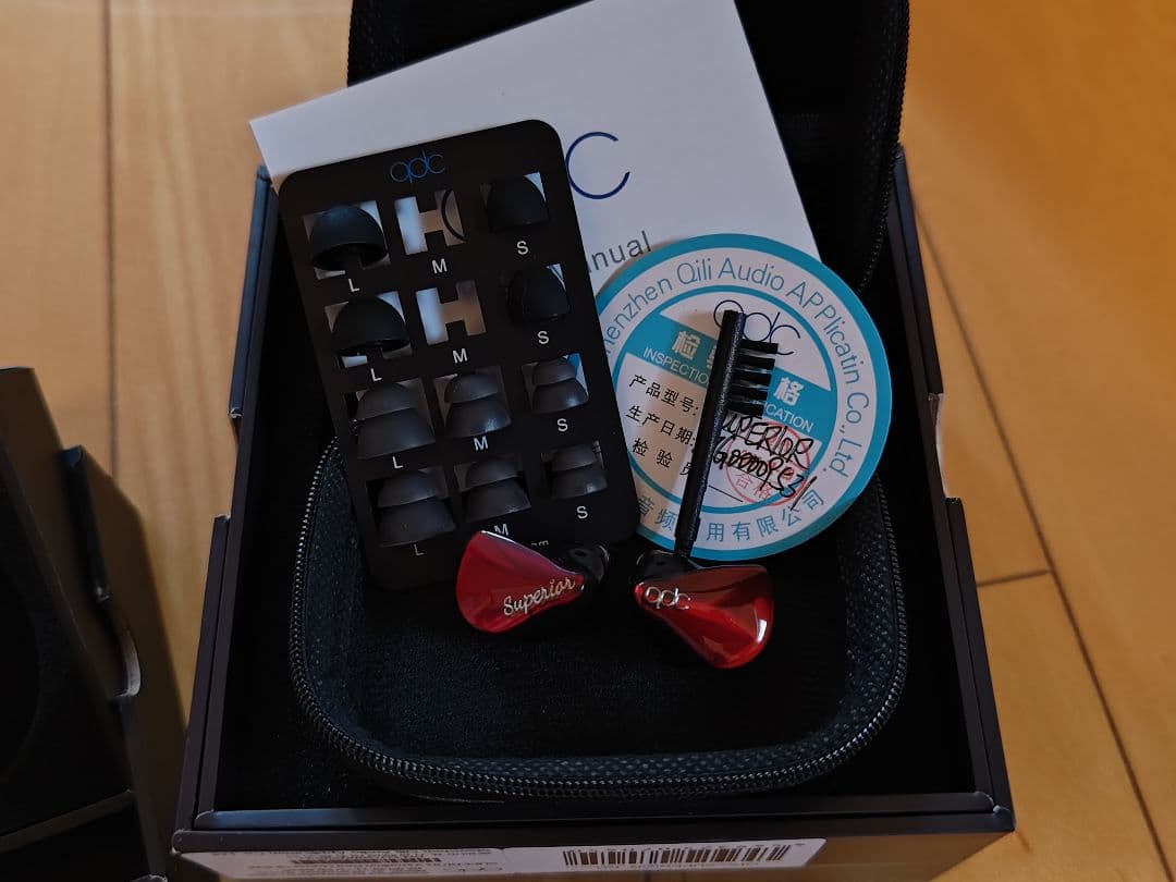 Hiby R6 デジタルオーディオプレーヤー　qdc イヤホン セット品