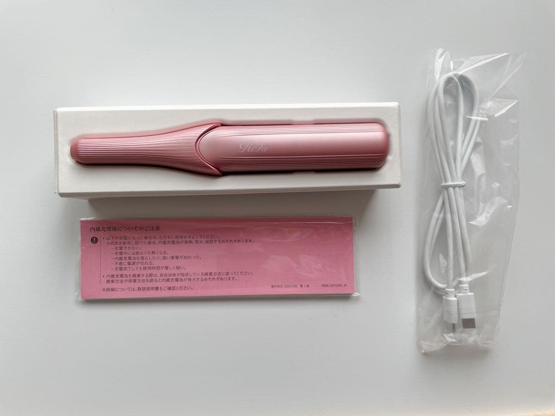 RefaフィンガーアイロンST ピンク