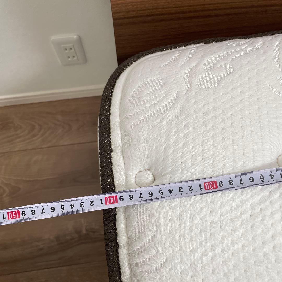 【送料込】ニトリ ダブルベッドフレームのみ※説明欄ご確認ください