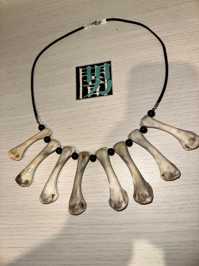 リアルボーン　骨ネックレス【ハンドメイドで骨ネックレスを制作】