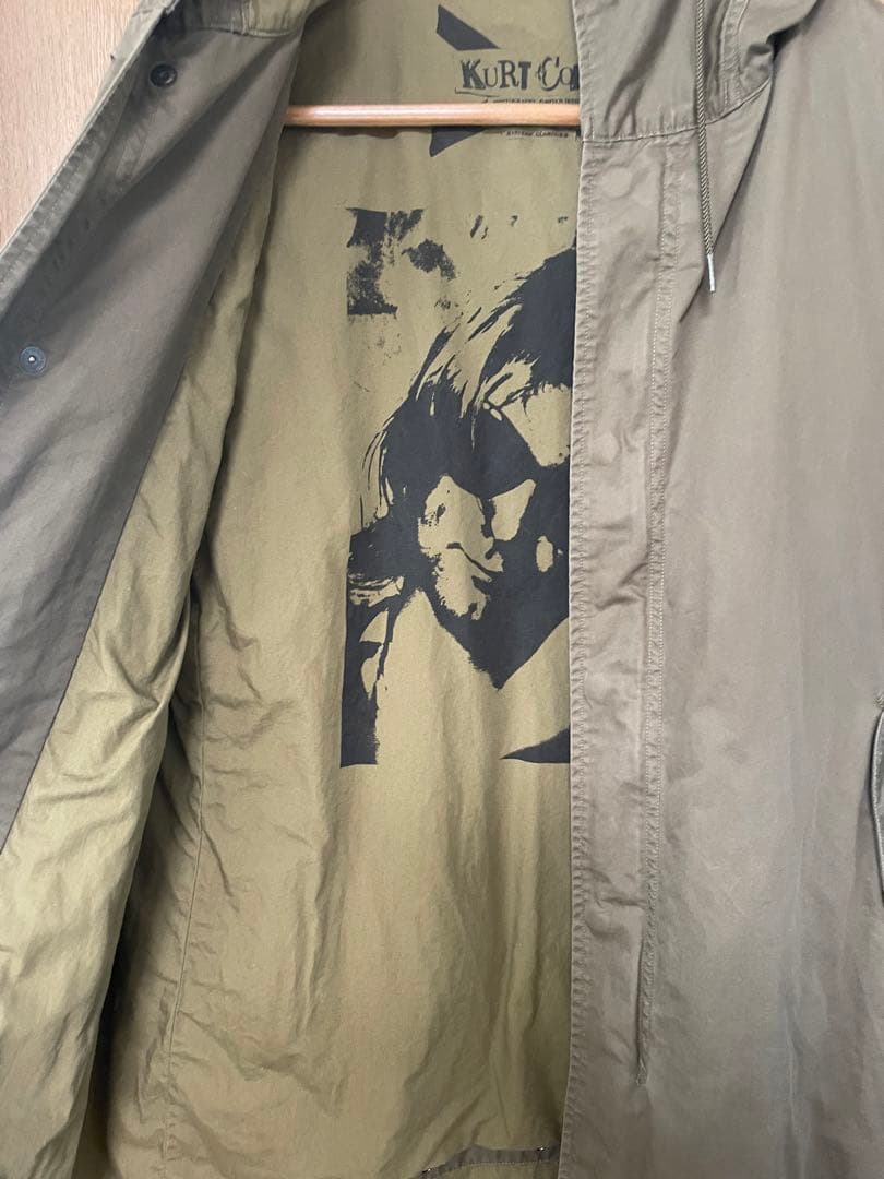 ヒステリックグラマー　メンズＬ　カーキ　モッズコート