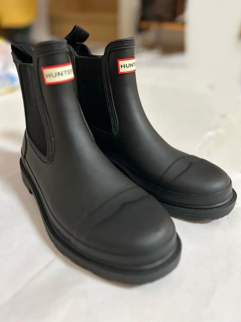 HUNTER 美品　レインブーツ　ブラック