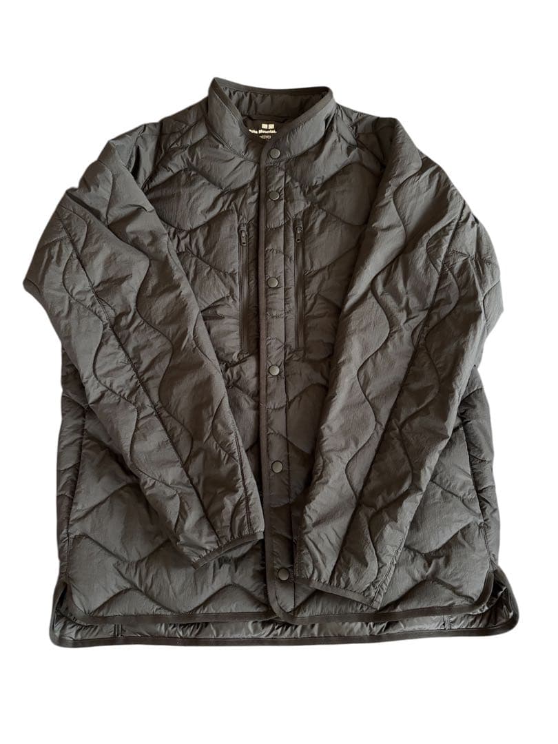 ユニクロ ホワイトマウンテニアリング ダウンジャケット XLサイズ ブラック 黒