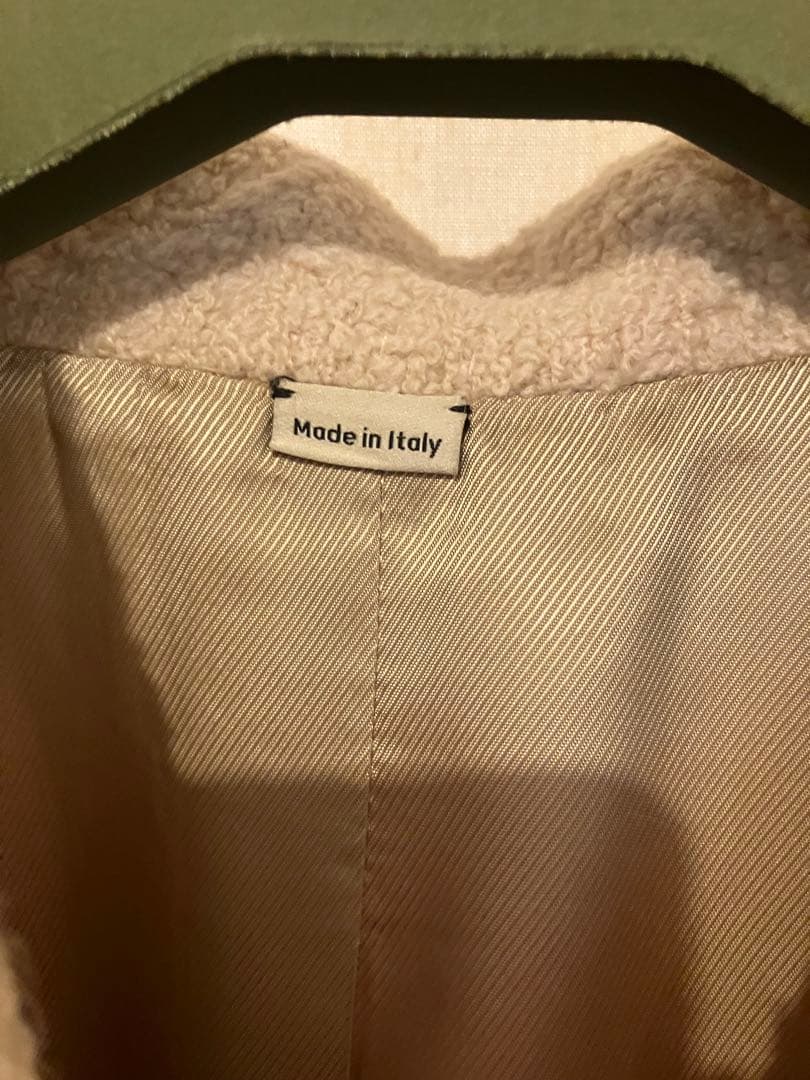 専用品GUCCI ソフトブークレ　ツイードジャケットコート　サイズ36 美品