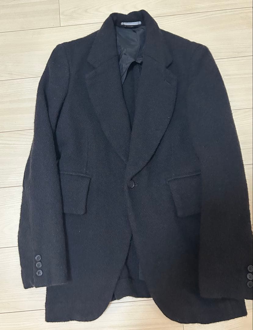 最終値下げ コムデギャルソンオムプリュス ウール 製品後加工ジャケット